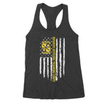 Army ROTC American Flag Shirt 4th Of July Shirt Women's Tank Top Army rotc shirt For Women - Scotstee Shop