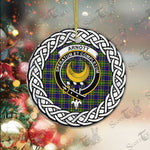 Arnott Scottish Clan Tartan Crest Badge Plaid Ornament Gift. Christmas Tree Ornament Arnott Clan Tartan Ornament,  ceramic ornament, personalized christmas ornaments, christmas tree ornaments, christmas door decorations, Plaid Ornament, Tartan Ceramic Ornament