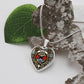 Scotstee Shop - Scotstess Shop Jewelry MacLeod Of Harris Weathered Clan Tartan Heart Necklace Jewelry