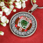 Pollock Tartan Gold Circle Necklace,Gold Necklace,Gold Necklace For Women,Necklaces Jewelry For Women,Silver Circle Necklace,Silver Necklace,Sterling Silver Necklace,Tartan Crest Circle Necklaces,tartan jewelry necklace,tartan necklaces,tartan plaid necklace