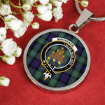 MacKenzie Clan Scotland Tartan Plaid Circle Pendant Necklace Jewelry Gift For Women,Gold Circle Necklace,Gold Necklace,Gold Necklace For Women,Necklaces Jewelry For Women,Silver Circle Necklace,Silver Necklace,Sterling Silver Necklace,Tartan Crest Circle Necklaces