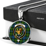 Newlands Clan Scotland Tartan Plaid Circle Pendant Necklace Jewelry Gift For Women,Gold Circle Necklace,Gold Necklace,Gold Necklace For Women,Necklaces Jewelry For Women,Silver Circle Necklace,Silver Necklace,Sterling Silver Necklace,Tartan Crest Circle Necklaces