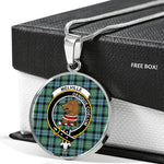 Melville Ancient Clan Scotland Tartan Plaid Circle Pendant Necklace Jewelry Gift For Women,Gold Circle Necklace,Gold Necklace,Gold Necklace For Women,Necklaces Jewelry For Women,Silver Circle Necklace,Silver Necklace,Sterling Silver Necklace,Tartan Crest Circle Necklaces