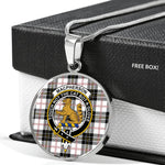 MacPherson Clan Scotland Tartan Plaid Circle Pendant Necklace Jewelry Gift For Women,Gold Circle Necklace,Gold Necklace,Gold Necklace For Women,Necklaces Jewelry For Women,Silver Circle Necklace,Silver Necklace,Sterling Silver Necklace,Tartan Crest Circle Necklaces