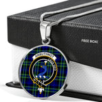 Arbuthnot Hunting Clan Scotland Tartan Plaid Circle Pendant Necklace Jewelry Gift For Women,Gold Circle Necklace,Gold Necklace,Gold Necklace For Women,Necklaces Jewelry For Women,Silver Circle Necklace,Silver Necklace,Sterling Silver Necklace,Tartan Crest Circle Necklaces