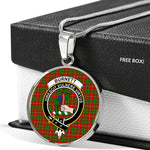 Burnett Clan Scotland Tartan Plaid Circle Pendant Necklace Jewelry Gift For Women,Gold Circle Necklace,Gold Necklace,Gold Necklace For Women,Necklaces Jewelry For Women,Silver Circle Necklace,Silver Necklace,Sterling Silver Necklace,Tartan Crest Circle Necklaces