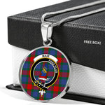 Mar Clan Scotland Tartan Plaid Circle Pendant Necklace Jewelry Gift For Women,Gold Circle Necklace,Gold Necklace,Gold Necklace For Women,Necklaces Jewelry For Women,Silver Circle Necklace,Silver Necklace,Sterling Silver Necklace,Tartan Crest Circle Necklaces