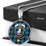 Home Ancient Clan Scotland Tartan Plaid Circle Pendant Necklace Jewelry Gift For Women,Gold Circle Necklace,Gold Necklace,Gold Necklace For Women,Necklaces Jewelry For Women,Silver Circle Necklace,Silver Necklace,Sterling Silver Necklace,Tartan Crest Circle Necklaces