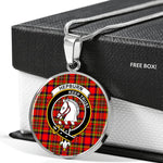 Hepburn Ancient Clan Scotland Tartan Plaid Circle Pendant Necklace Jewelry Gift For Women,Gold Circle Necklace,Gold Necklace,Gold Necklace For Women,Necklaces Jewelry For Women,Silver Circle Necklace,Silver Necklace,Sterling Silver Necklace,Tartan Crest Circle Necklaces