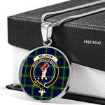 Meldrum Forbes Clan Scotland Tartan Plaid Circle Pendant Necklace Jewelry Gift For Women,Gold Circle Necklace,Gold Necklace,Gold Necklace For Women,Necklaces Jewelry For Women,Silver Circle Necklace,Silver Necklace,Sterling Silver Necklace,Tartan Crest Circle Necklaces
