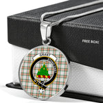 Grant Of Achnarrow Clan Scotland Tartan Plaid Circle Pendant Necklace Jewelry Gift For Women,Gold Circle Necklace,Gold Necklace,Gold Necklace For Women,Necklaces Jewelry For Women,Silver Circle Necklace,Silver Necklace,Sterling Silver Necklace,Tartan Crest Circle Necklaces