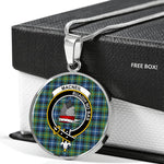 MacNeil Of Barra Ancient Clan Scotland Tartan Plaid Circle Pendant Necklace Jewelry Gift For Women,Gold Circle Necklace,Gold Necklace,Gold Necklace For Women,Necklaces Jewelry For Women,Silver Circle Necklace,Silver Necklace,Sterling Silver Necklace,Tartan Crest Circle Necklaces