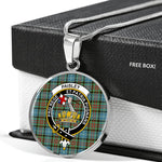 Paisley Clan Scotland Tartan Plaid Circle Pendant Necklace Jewelry Gift For Women,Gold Circle Necklace,Gold Necklace,Gold Necklace For Women,Necklaces Jewelry For Women,Silver Circle Necklace,Silver Necklace,Sterling Silver Necklace,Tartan Crest Circle Necklaces