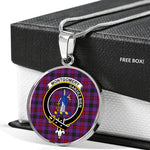 Montgomery Modern Clan Scotland Tartan Plaid Circle Pendant Necklace Jewelry Gift For Women,Gold Circle Necklace,Gold Necklace,Gold Necklace For Women,Necklaces Jewelry For Women,Silver Circle Necklace,Silver Necklace,Sterling Silver Necklace,Tartan Crest Circle Necklaces