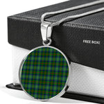 Cranston Modern Clan Scotland Tartan Plaid Circle Pendant Necklace Jewelry Gift For Women,Gold Circle Necklace,Gold Necklace,Gold Necklace For Women,Necklaces Jewelry For Women,Silver Circle Necklace,Silver Necklace,Sterling Silver Necklace,Tartan Crest Circle Necklaces