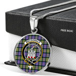 MacDonald Clan Ranald Ancient Clan Scotland Tartan Plaid Circle Pendant Necklace Jewelry Gift For Women,Gold Circle Necklace,Gold Necklace,Gold Necklace For Women,Necklaces Jewelry For Women,Silver Circle Necklace,Silver Necklace,Sterling Silver Necklace,Tartan Crest Circle Necklaces