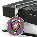 Lindsay Ancient Clan Scotland Tartan Plaid Circle Pendant Necklace Jewelry Gift For Women,Gold Circle Necklace,Gold Necklace,Gold Necklace For Women,Necklaces Jewelry For Women,Silver Circle Necklace,Silver Necklace,Sterling Silver Necklace,Tartan Crest Circle Necklaces