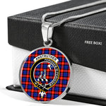 Anstruther Clan Scotland Tartan Plaid Circle Pendant Necklace Jewelry Gift For Women,Gold Circle Necklace,Gold Necklace,Gold Necklace For Women,Necklaces Jewelry For Women,Silver Circle Necklace,Silver Necklace,Sterling Silver Necklace,Tartan Crest Circle Necklaces