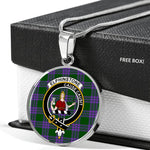 Elphinstone Clan Scotland Tartan Plaid Circle Pendant Necklace Jewelry Gift For Women,Gold Circle Necklace,Gold Necklace,Gold Necklace For Women,Necklaces Jewelry For Women,Silver Circle Necklace,Silver Necklace,Sterling Silver Necklace,Tartan Crest Circle Necklaces