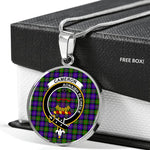 Cameron Clan Scotland Tartan Plaid Circle Pendant Necklace Jewelry Gift For Women,Gold Circle Necklace,Gold Necklace,Gold Necklace For Women,Necklaces Jewelry For Women,Silver Circle Necklace,Silver Necklace,Sterling Silver Necklace,Tartan Crest Circle Necklaces