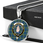 Lamont Ancient Clan Scotland Tartan Plaid Circle Pendant Necklace Jewelry Gift For Women,Gold Circle Necklace,Gold Necklace,Gold Necklace For Women,Necklaces Jewelry For Women,Silver Circle Necklace,Silver Necklace,Sterling Silver Necklace,Tartan Crest Circle Necklaces