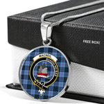 MacNeil Of Barra Clan Scotland Tartan Plaid Circle Pendant Necklace Jewelry Gift For Women,Gold Circle Necklace,Gold Necklace,Gold Necklace For Women,Necklaces Jewelry For Women,Silver Circle Necklace,Silver Necklace,Sterling Silver Necklace,Tartan Crest Circle Necklaces