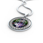 Blair jewelry Blair Tartan Gold Circle Necklace,Gold Necklace,Gold Necklace For Women,Necklaces Jewelry For Women,Silver Circle Necklace,Silver Necklace,Sterling Silver Necklace,Tartan Crest Circle Necklaces,tartan jewelry necklace,tartan necklaces,tartan plaid necklace