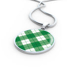 Bias Plaid Clan Scotland Tartan Plaid Circle Pendant Necklace Jewelry Gift For Women,Gold Circle Necklace,Gold Necklace,Gold Necklace For Women,Necklaces Jewelry For Women,Silver Circle Necklace,Silver Necklace,Sterling Silver Necklace,Tartan Crest Circle Necklaces