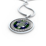 Dundas Tartan Gold Circle Necklace,Gold Necklace,Gold Necklace For Women,Necklaces Jewelry For Women,Silver Circle Necklace,Silver Necklace,Sterling Silver Necklace,Tartan Crest Circle Necklaces,tartan jewelry necklace,tartan necklaces,tartan plaid necklace