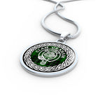 Graham Tartan Gold Circle Necklace,Gold Necklace,Gold Necklace For Women,Necklaces Jewelry For Women,Silver Circle Necklace,Silver Necklace,Sterling Silver Necklace,Tartan Crest Circle Necklaces,tartan jewelry necklace,tartan necklaces,tartan plaid necklace