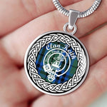 Keith Tartan Gold Circle Necklace,Gold Necklace,Gold Necklace For Women,Necklaces Jewelry For Women,Silver Circle Necklace,Silver Necklace,Sterling Silver Necklace,Tartan Crest Circle Necklaces,tartan jewelry necklace,tartan necklaces,tartan plaid necklace