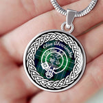 Abercrombie Tartan Gold Circle Necklace,Gold Necklace,Gold Necklace For Women,Necklaces Jewelry For Women,Silver Circle Necklace,Silver Necklace,Sterling Silver Necklace,Tartan Crest Circle Necklaces,tartan jewelry necklace,tartan necklaces,tartan plaid necklace