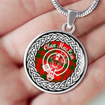 Maclea Tartan Gold Circle Necklace,Gold Necklace,Gold Necklace For Women,Necklaces Jewelry For Women,Silver Circle Necklace,Silver Necklace,Sterling Silver Necklace,Tartan Crest Circle Necklaces,tartan jewelry necklace,tartan necklaces,tartan plaid necklace