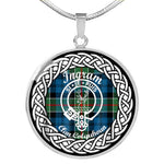 Ingram Tartan Gold Circle Necklace,Gold Necklace,Gold Necklace For Women,Necklaces Jewelry For Women,Silver Circle Necklace,Silver Necklace,Sterling Silver Necklace,Tartan Crest Circle Necklaces,tartan jewelry necklace,tartan necklaces,tartan plaid necklace