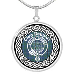Douglas Tartan Gold Circle Necklace,Gold Necklace,Gold Necklace For Women,Necklaces Jewelry For Women,Silver Circle Necklace,Silver Necklace,Sterling Silver Necklace,Tartan Crest Circle Necklaces,tartan jewelry necklace,tartan necklaces,tartan plaid necklace