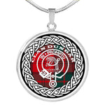 Dunbar Tartan Gold Circle Necklace,Gold Necklace,Gold Necklace For Women,Necklaces Jewelry For Women,Silver Circle Necklace,Silver Necklace,Sterling Silver Necklace,Tartan Crest Circle Necklaces,tartan jewelry necklace,tartan necklaces,tartan plaid necklace