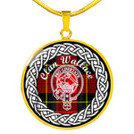 Wallace Tartan Gold Circle Necklace,Gold Necklace,Gold Necklace For Women,Necklaces Jewelry For Women,Silver Circle Necklace,Silver Necklace,Sterling Silver Necklace,Tartan Crest Circle Necklaces,tartan jewelry necklace,tartan necklaces,tartan plaid necklace