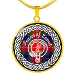 Fraser of Lovat Tartan Gold Circle Necklace,Gold Necklace,Gold Necklace For Women,Necklaces Jewelry For Women,Silver Circle Necklace,Silver Necklace,Sterling Silver Necklace,Tartan Crest Circle Necklaces,tartan jewelry necklace,tartan necklaces,tartan plaid necklace