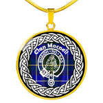 Macneil Tartan Gold Circle Necklace,Gold Necklace,Gold Necklace For Women,Necklaces Jewelry For Women,Silver Circle Necklace,Silver Necklace,Sterling Silver Necklace,Tartan Crest Circle Necklaces,tartan jewelry necklace,tartan necklaces,tartan plaid necklace