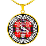 Abernethy Tartan Gold Circle Necklace,Gold Necklace,Gold Necklace For Women,Necklaces Jewelry For Women,Silver Circle Necklace,Silver Necklace,Sterling Silver Necklace,Tartan Crest Circle Necklaces,tartan jewelry necklace,tartan necklaces,tartan plaid necklace