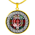 Boyd Tartan Gold Circle Necklace,Gold Necklace,Gold Necklace For Women,Necklaces Jewelry For Women,Silver Circle Necklace,Silver Necklace,Sterling Silver Necklace,Tartan Crest Circle Necklaces,tartan jewelry necklace,tartan necklaces,tartan plaid necklace