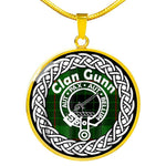 Gunn Tartan Gold Circle Necklace,Gold Necklace,Gold Necklace For Women,Necklaces Jewelry For Women,Silver Circle Necklace,Silver Necklace,Sterling Silver Necklace,Tartan Crest Circle Necklaces,tartan jewelry necklace,tartan necklaces,tartan plaid necklace