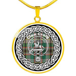 Craig Tartan Gold Circle Necklace,Gold Necklace,Gold Necklace For Women,Necklaces Jewelry For Women,Silver Circle Necklace,Silver Necklace,Sterling Silver Necklace,Tartan Crest Circle Necklaces,tartan jewelry necklace,tartan necklaces,tartan plaid necklace