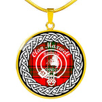 Maxwell jewelry Maxwell Tartan Gold Circle Necklace,Gold Necklace,Gold Necklace For Women,Necklaces Jewelry For Women,Silver Circle Necklace,Silver Necklace,Sterling Silver Necklace,Tartan Crest Circle Necklaces,tartan jewelry necklace,tartan necklaces,tartan plaid necklace