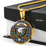 Norvel Clan Scotland Tartan Plaid Circle Pendant Necklace Jewelry Gift For Women,Gold Circle Necklace,Gold Necklace,Gold Necklace For Women,Necklaces Jewelry For Women,Silver Circle Necklace,Silver Necklace,Sterling Silver Necklace,Tartan Crest Circle Necklaces