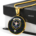 Murray Athole Of Atholl Modern Clan Scotland Tartan Plaid Circle Pendant Necklace Jewelry Gift For Women,Gold Circle Necklace,Gold Necklace,Gold Necklace For Women,Necklaces Jewelry For Women,Silver Circle Necklace,Silver Necklace,Sterling Silver Necklace,Tartan Crest Circle Necklaces