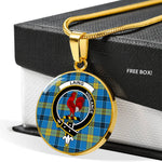 Laing Ancient Clan Scotland Tartan Plaid Circle Pendant Necklace Jewelry Gift For Women,Gold Circle Necklace,Gold Necklace,Gold Necklace For Women,Necklaces Jewelry For Women,Silver Circle Necklace,Silver Necklace,Sterling Silver Necklace,Tartan Crest Circle Necklaces