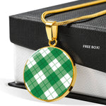 Bias plaid Clan Scotland Tartan Plaid Circle Pendant Necklace Jewelry Gift For Women,Gold Circle Necklace,Gold Necklace,Gold Necklace For Women,Necklaces Jewelry For Women,Silver Circle Necklace,Silver Necklace,Sterling Silver Necklace,Tartan Crest Circle Necklaces