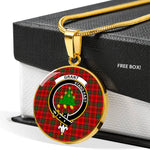 Grant Red Clan Scotland Tartan Plaid Circle Pendant Necklace Jewelry Gift For Women,Gold Circle Necklace,Gold Necklace,Gold Necklace For Women,Necklaces Jewelry For Women,Silver Circle Necklace,Silver Necklace,Sterling Silver Necklace,Tartan Crest Circle Necklaces