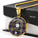 Cunningham Dress Blue Dancers Clan Scotland Tartan Plaid Circle Pendant Necklace Jewelry Gift For Women,Gold Circle Necklace,Gold Necklace,Gold Necklace For Women,Necklaces Jewelry For Women,Silver Circle Necklace,Silver Necklace,Sterling Silver Necklace,Tartan Crest Circle Necklaces